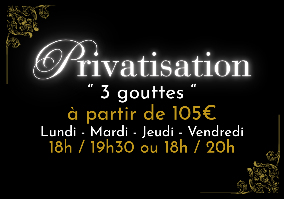PRIVATISATION 3 GOUTTES
